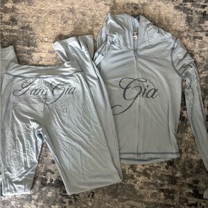 I.AM.GIA Sky Blue Hoodie and pants